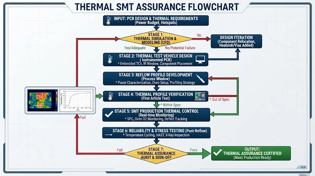 Thermal SMT Assurance Flowchart