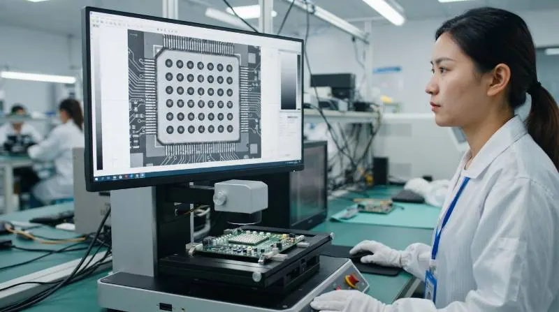 BGA solder joint x-ray inspection