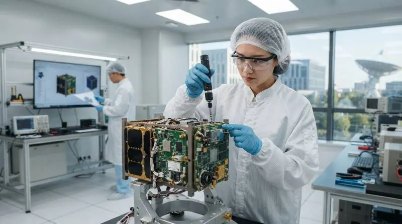 LEO satellite electronics