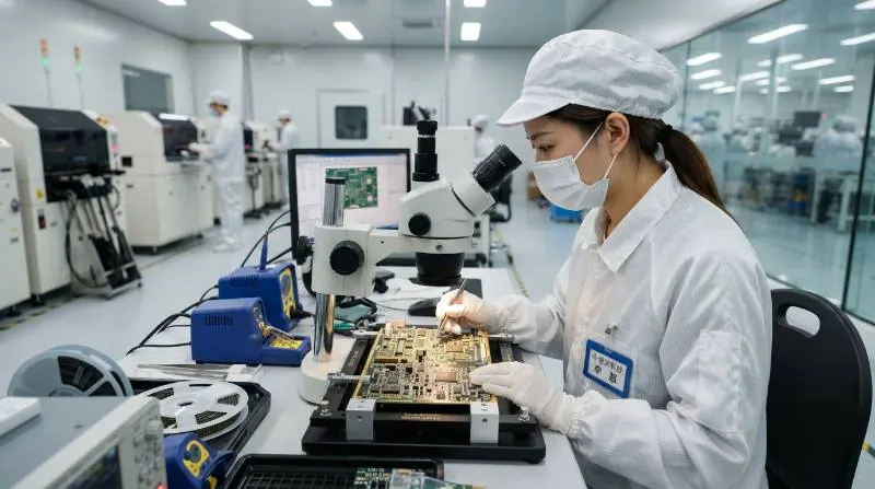 Space grade SMT assembly
