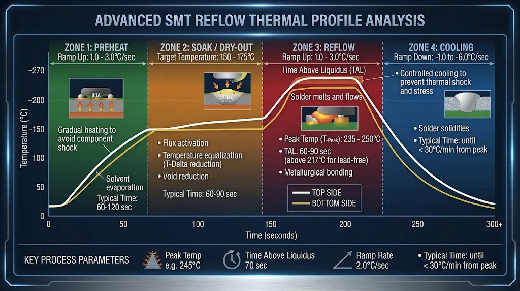 Reflow Thermal Profile