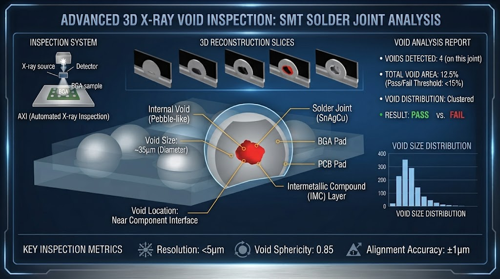 3D X-Ray Void Inspection
