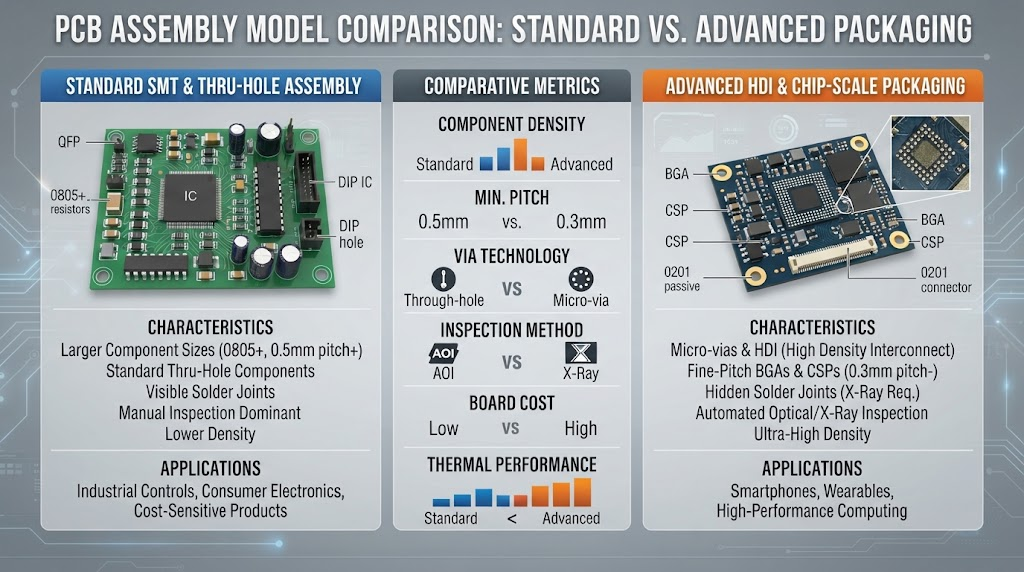 PCB Assembly Model Comparison