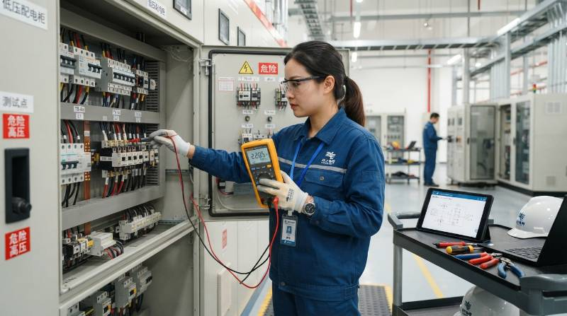 Electrical testing workflow