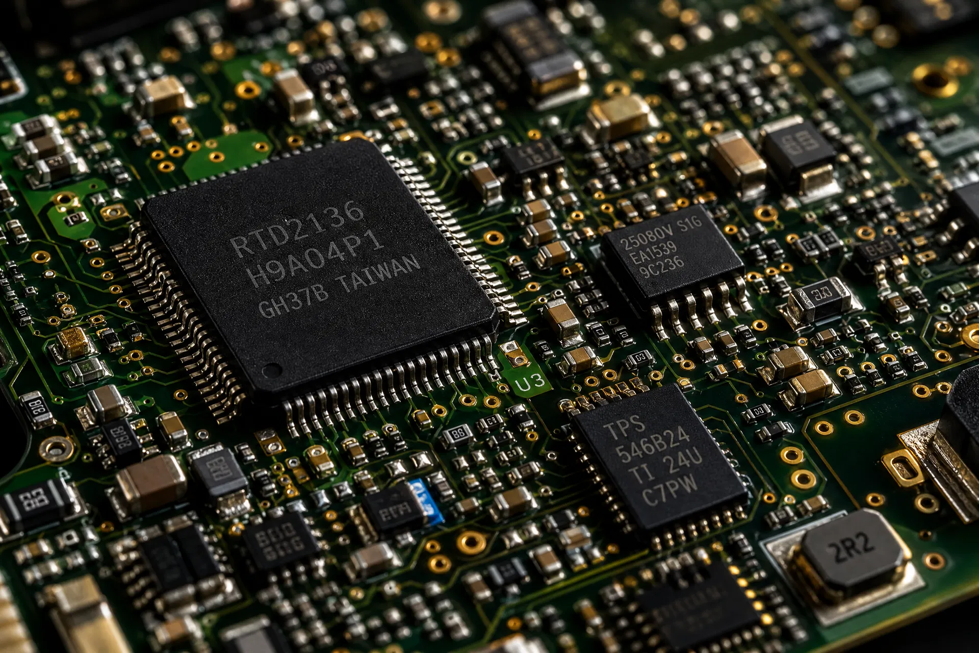 High-Density PCBA Close-Up